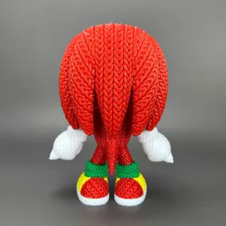 Figura 3D Knuckles
