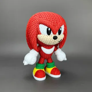 Figura 3D Knuckles