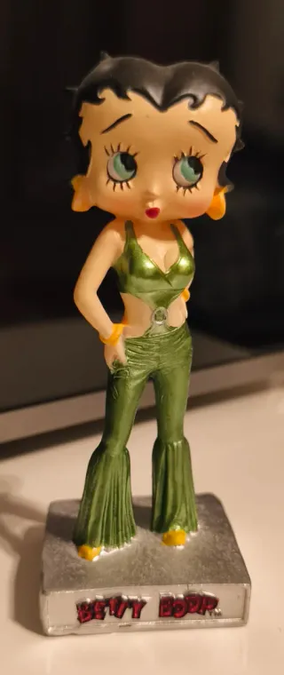 Figura Betty Boop Disco Verde