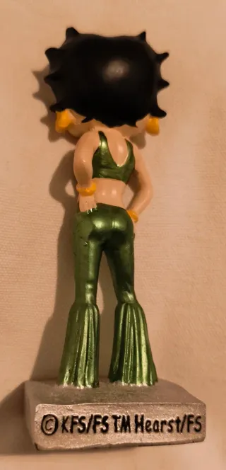 Figura Betty Boop Disco Verde