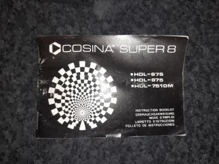 Cinepresa Super 8 Cosina HDL-675 Vintage