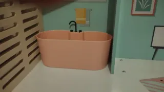 Casa de muñecas de madera