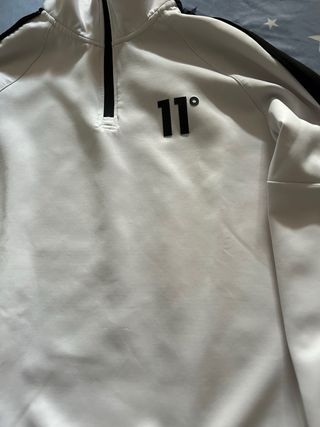 Sudadera 11 Degrees Blanca Talla M Hombre