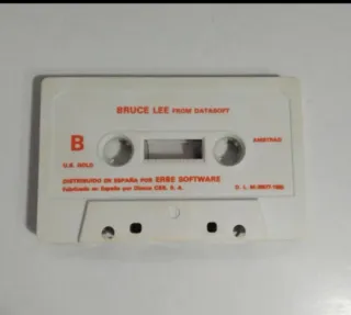 Videojuego Bruce Lee Datasoft