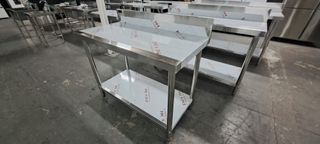 Mesa de trabajo acero inoxidable a medida