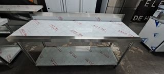 Mesa de trabajo acero inoxidable a medida