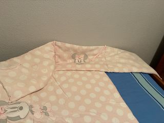 Edredón cuna y chichonera Minnie