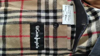 Parka Burberrys Hombre Gris Vintage