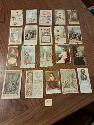 Lotto 20 Santini Fine 800 Primi 900