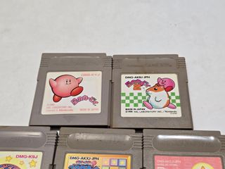 Pack 5 juegos Kirby - game boy