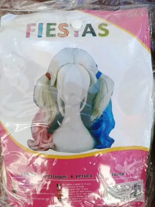 Peluca Harley Quinn FIESTA