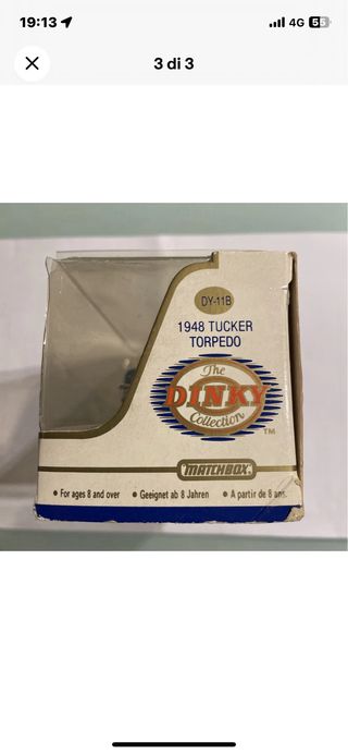 Modellino Auto Tucker Torpedo Dinky