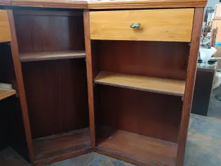 Barra de bar de madera