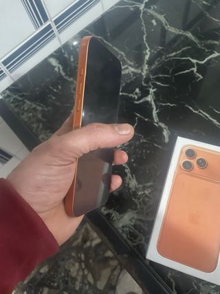 iPhone Apple Dorado/Naranja
