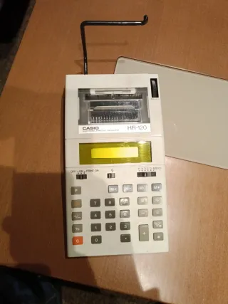 Calculadora Casio HR-120 Vintage