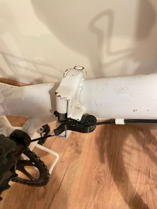 Bicicleta plegable con cesta