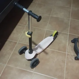 Patinete infantil 3 ruedas rosa