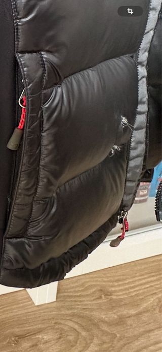 Chaqueta plumífero The North Face negra