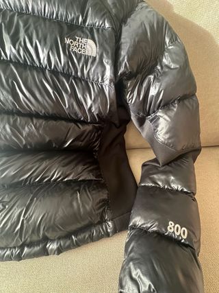 Chaqueta plumífero The North Face negra