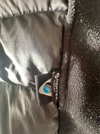 Chaqueta plumífero The North Face negra