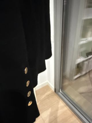 Jersey Zara Negro Manga Larga