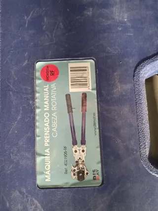 Prensa manual para tuberías