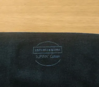 Slip invisibile Intimissimi cotone nero S