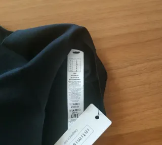 Slip invisibile Intimissimi cotone nero S