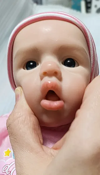 Muñeca Reborn Silicona 30cm Nueva