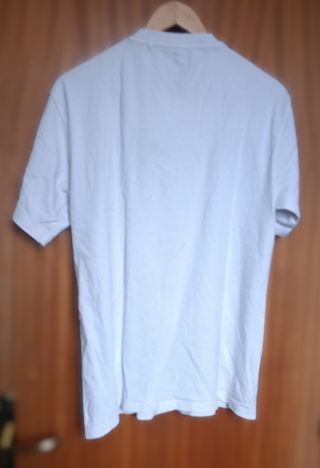 Camiseta Gorillaz Pull&Bear Blanca Talla S
