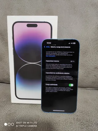 iPhone 13 Azul 128gb 80%