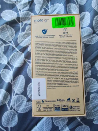 Motorola Moto G75 5G a estrenar