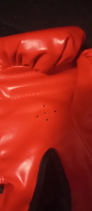 Guantes de Boxeo Rojos