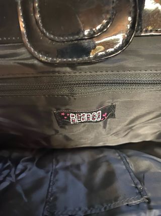 Bolso Clutch de pata de gallo Negro y Blanco