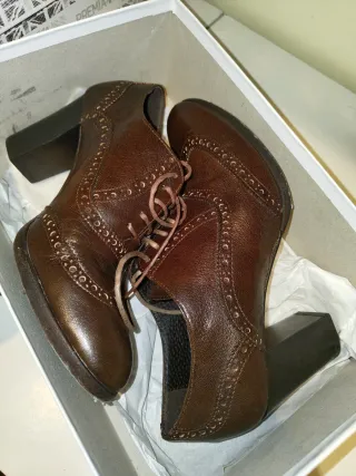 Stivaletto Progetto Donna Pelle Marrone 38