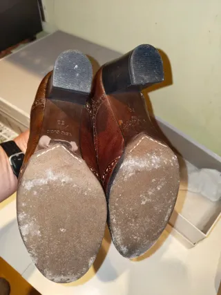 Stivaletto Progetto Donna Pelle Marrone 38