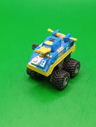 Micromachine Galoob Veicolo Blu/Giallo