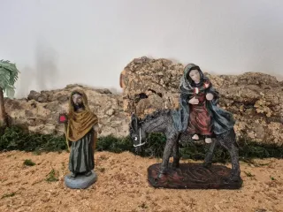 Figuras Belén Huida de Nazaret