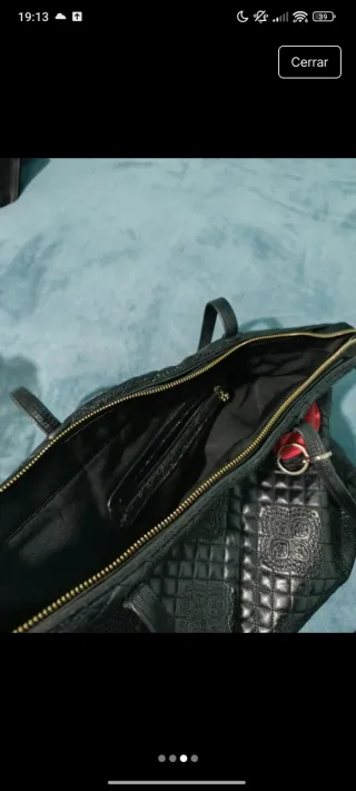 Bolso Negro Desigual