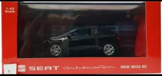 SEAT IBIZA SC NEGRO 3 PUERTAS ESCALA 1:43