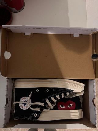 Converse x Comme des Garçons. Nuevas a estrenar.