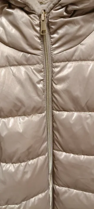 Abrigo reversible mujer.