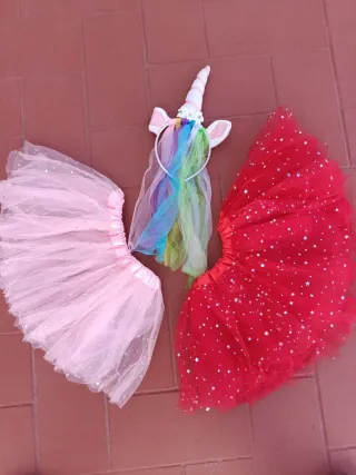 Tutú y Diadema Unicornio
