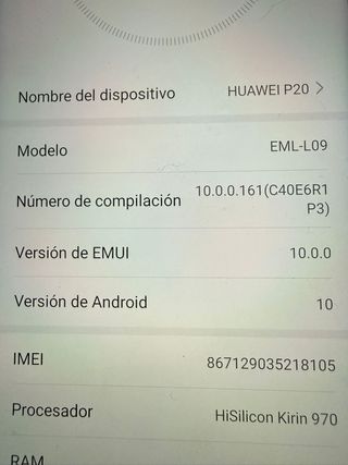 Huawei P20 128GB Nero