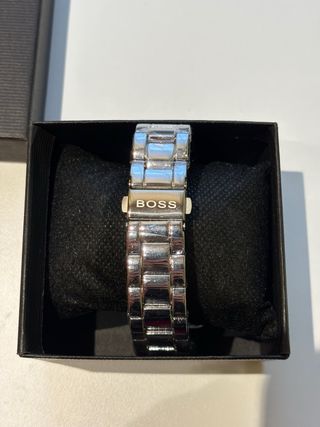 Reloj Hugo Boss Plata y Blanco