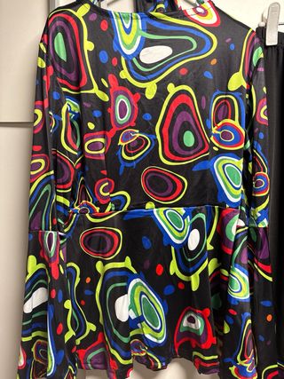 Disfraz Hippie Años 70 Talla Única