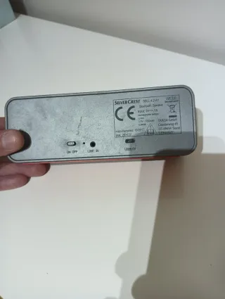 Altavoz Bluetooth Rojo