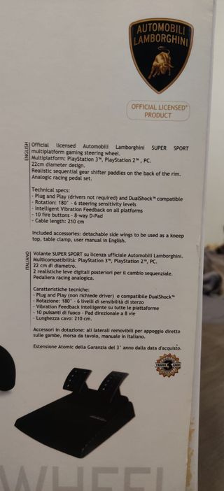 Volante Lamborghini PC PS3