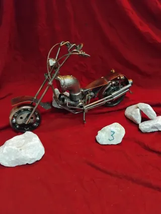Escultura de Motocicleta