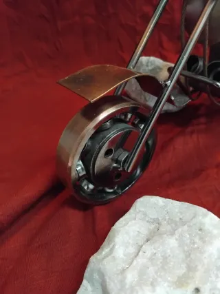 Escultura de Motocicleta